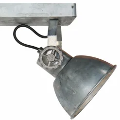 Gearmetal Plafonnier, Spot de plafond Luminaires Steinhauer Argent Oxydé, 3 lumières