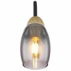 GERLY Applique murale Luminaires Globo Lighting Noir, 1 lumière