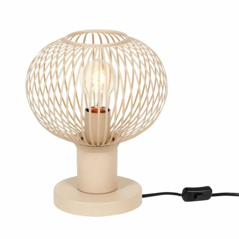 Gila Lampe à poser Luminaires Trio Beige, 1 lumière