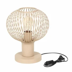 Gila Lampe à poser Luminaires Trio Beige, 1 lumière