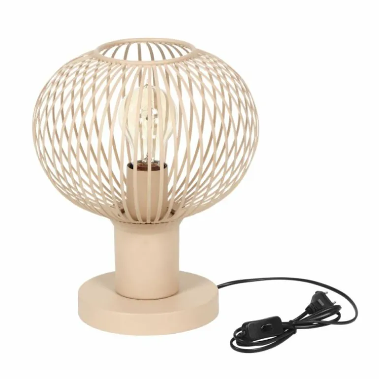 Gila Lampe à poser Luminaires Trio Beige, 1 lumière