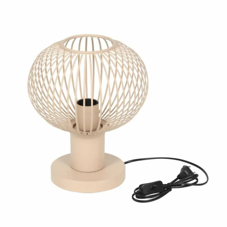 Gila Lampe à poser Luminaires Trio Beige, 1 lumière