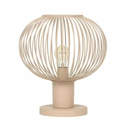 Gila Lampe à poser Luminaires Trio Beige, 1 lumière