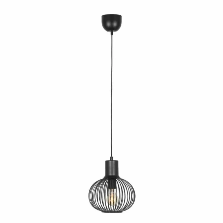 GILA Suspension Luminaires Trio Noir, 1 lumière