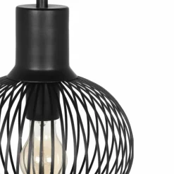GILA Suspension Luminaires Trio Noir, 1 lumière