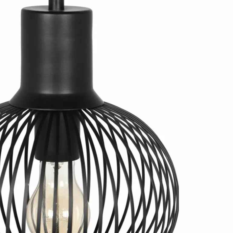 GILA Suspension Luminaires Trio Noir, 1 lumière