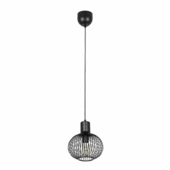 GILA Suspension Luminaires Trio Noir, 1 lumière