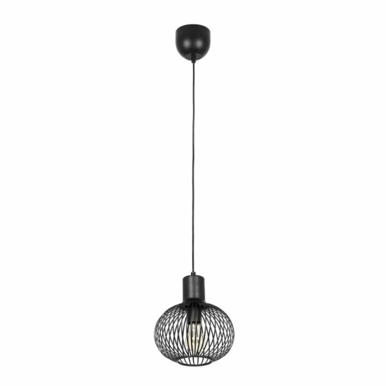 GILA Suspension Luminaires Trio Noir, 1 lumière