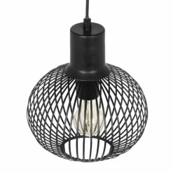 GILA Suspension Luminaires Trio Noir, 1 lumière