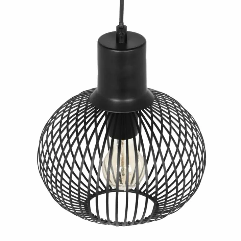 GILA Suspension Luminaires Trio Noir, 1 lumière