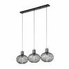 GILA Suspension Luminaires Trio Noir, 3 lumières