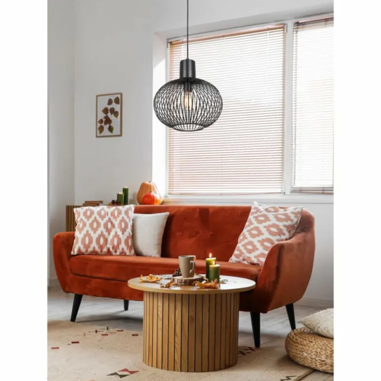 GILA Suspension Luminaires Trio Noir, 1 lumière