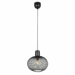 GILA Suspension Luminaires Trio Noir, 1 lumière
