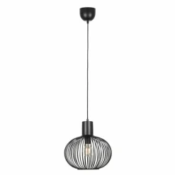 GILA Suspension Luminaires Trio Noir, 1 lumière