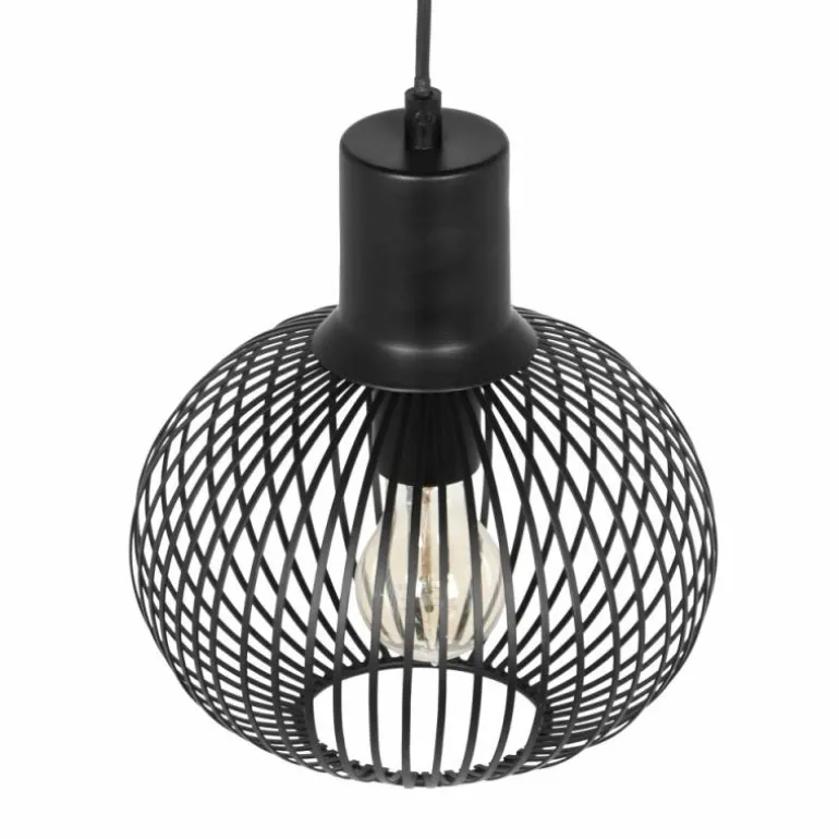 GILA Suspension Luminaires Trio Noir, 1 lumière
