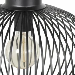 GILA Suspension Luminaires Trio Noir, 1 lumière