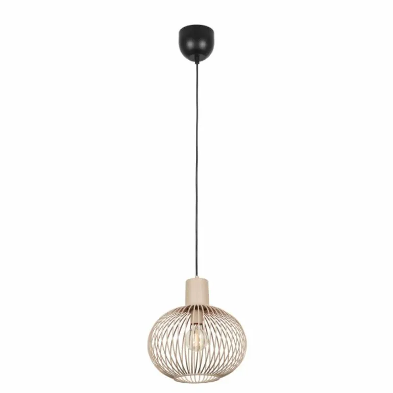 GILA Suspension Luminaires Trio Beige, 1 lumière
