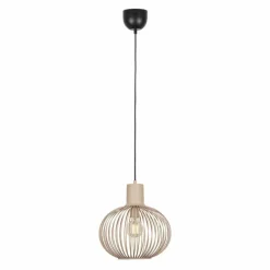GILA Suspension Luminaires Trio Beige, 1 lumière