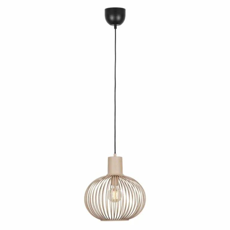 GILA Suspension Luminaires Trio Beige, 1 lumière