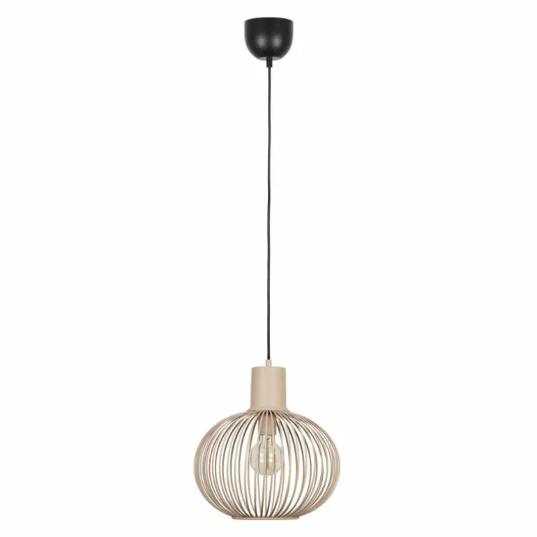 GILA Suspension Luminaires Trio Beige, 1 lumière