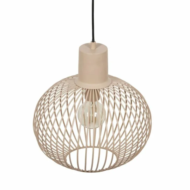GILA Suspension Luminaires Trio Beige, 1 lumière