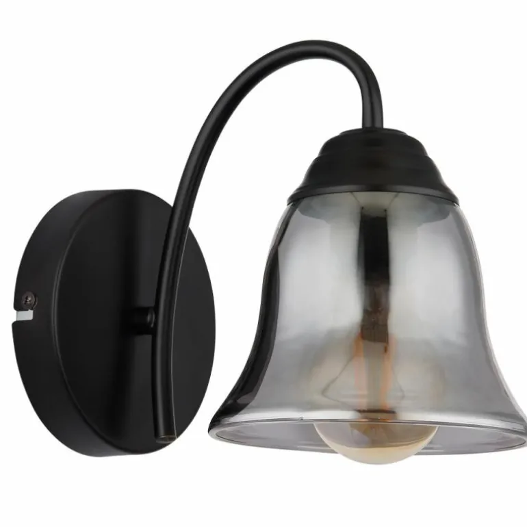 GONNY Applique murale Luminaires Globo Lighting Noir, 1 lumière