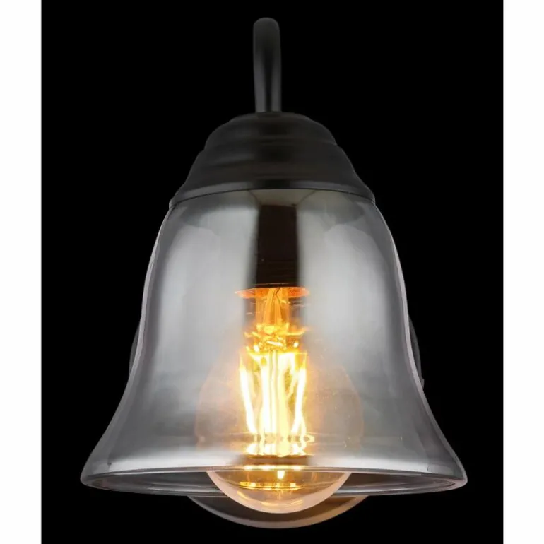 GONNY Applique murale Luminaires Globo Lighting Noir, 1 lumière