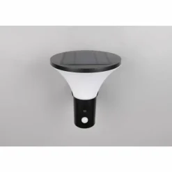 Gorda Applique murale Luminaires Reality LED Noir, 1 lumière, Détecteur de mouvement