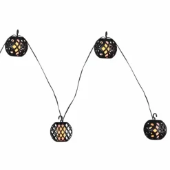 Guirlande Globo SOLAR LED Noir, 98 lumières