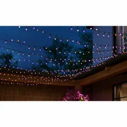 Guirlande Philips Hue Festavia LED Noir, 500 lumières, Changeur de couleurs
