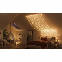 Guirlande Philips Hue Festavia LED Noir, 500 lumières, Changeur de couleurs