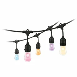 Guirlande Philips WiZ LED Noir, 1 lumière, Changeur de couleurs