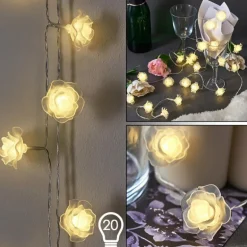 Guirlande Sondrio LED, 20 lumières