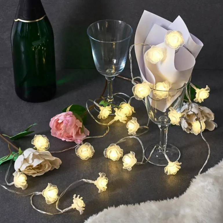 Guirlande Sondrio LED, 20 lumières