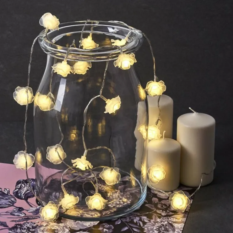 Guirlande Sondrio LED, 20 lumières