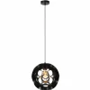 HANNELORE Suspension Luminaires Lucide Noir, 1 lumière