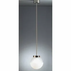 HMB 29-250 Tecnolumen Lampe pendante Nickel brillant, 1 lumière