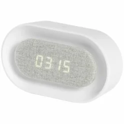 Horloge de table LEDVANCE LINEAR LED CLOCK Blanc, 1 lumière