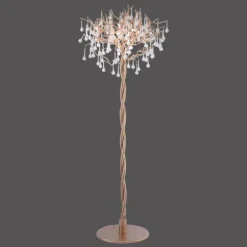 ICICLE Lampadaire Luminaires Paul Neuhaus Laiton, 5 lumières