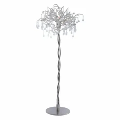 ICICLE Lampadaire Luminaires Paul Neuhaus Acier inoxydable, 5 lumières