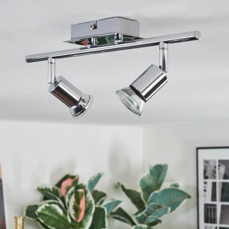 Ilaro Plafonnier, Spot de plafond Chrome, 2 lumières