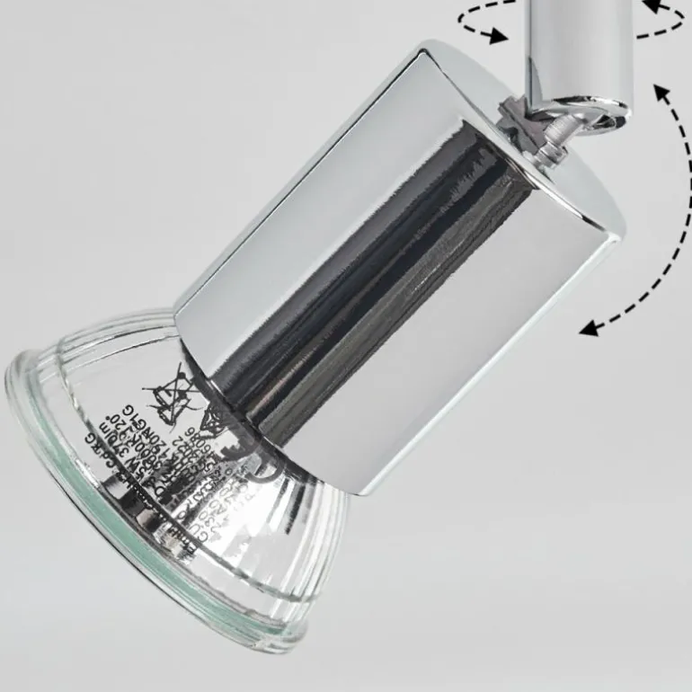 Ilaro Plafonnier, Spot de plafond Chrome, 2 lumières