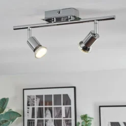 Ilaro Plafonnier, Spot de plafond Chrome, 2 lumières