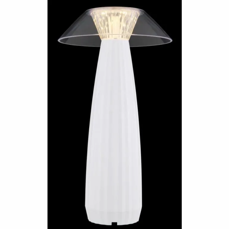 Illumi Lampe à poser Luminaires Globo Lighting LED Blanc, 1 lumière