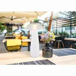 Illumi Lampe à poser Luminaires Globo Lighting LED Blanc, 1 lumière