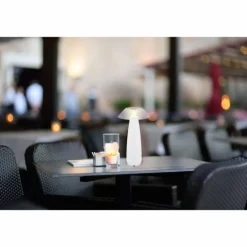 Illumi Lampe à poser Luminaires Globo Lighting LED Blanc, 1 lumière