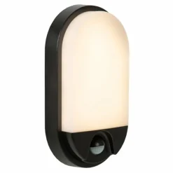 IR Lampe murale d´extérieur Luminaires Lucide LED Noir, 1 lumière, Détecteur de mouvement