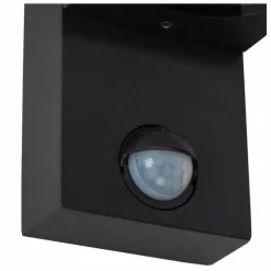 IR Lampe murale d´extérieur Luminaires Lucide Noir, 2 lumières, Détecteur de mouvement