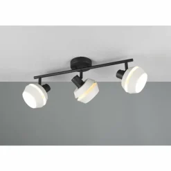 Isla Spot de plafond Luminaires Reality Gris, 3 lumières