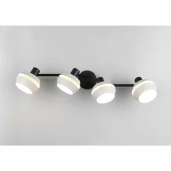 Isla Spot de plafond Luminaires Reality Gris, 4 lumières